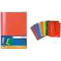 Schulbuch-Einband HERMA PP A4 transparent/violett