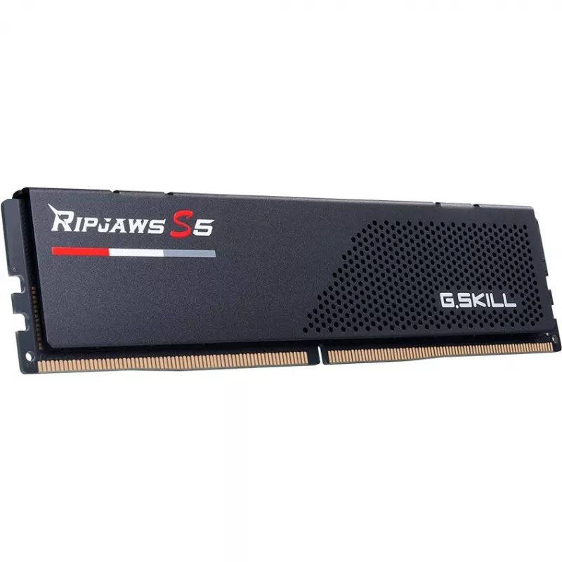 DIMM 64 GB DDR5-5600 (2x 32 GB) Dual-Kit, Speicher schwarz, F5-5600J3636D32GX2-RS5K, Ripjaws S5, INTEL XMP