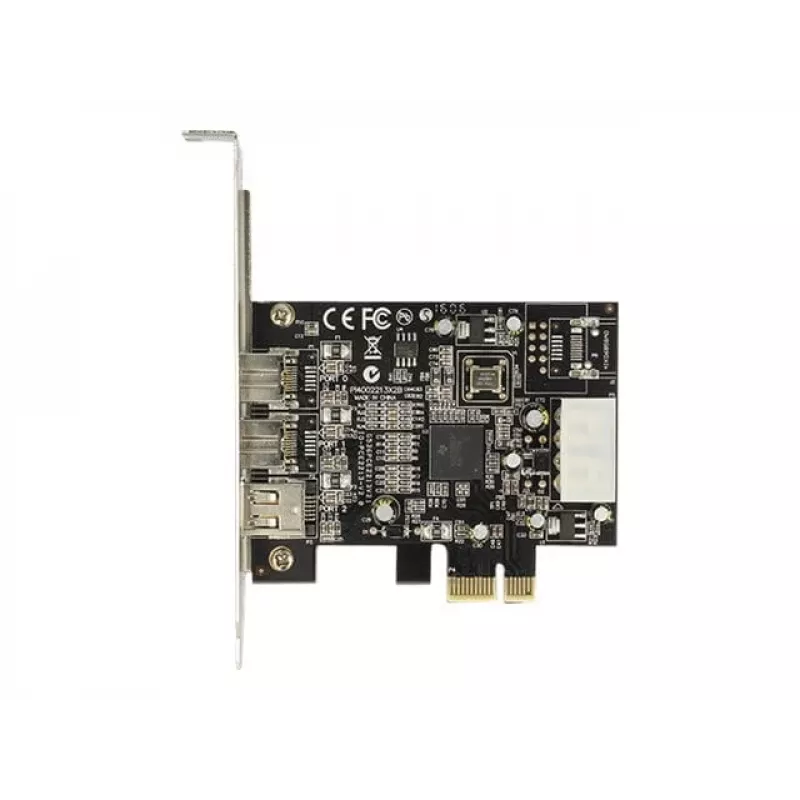 FireWire A/B Schnittstellenkarte DeLOCK PCI Express 89153