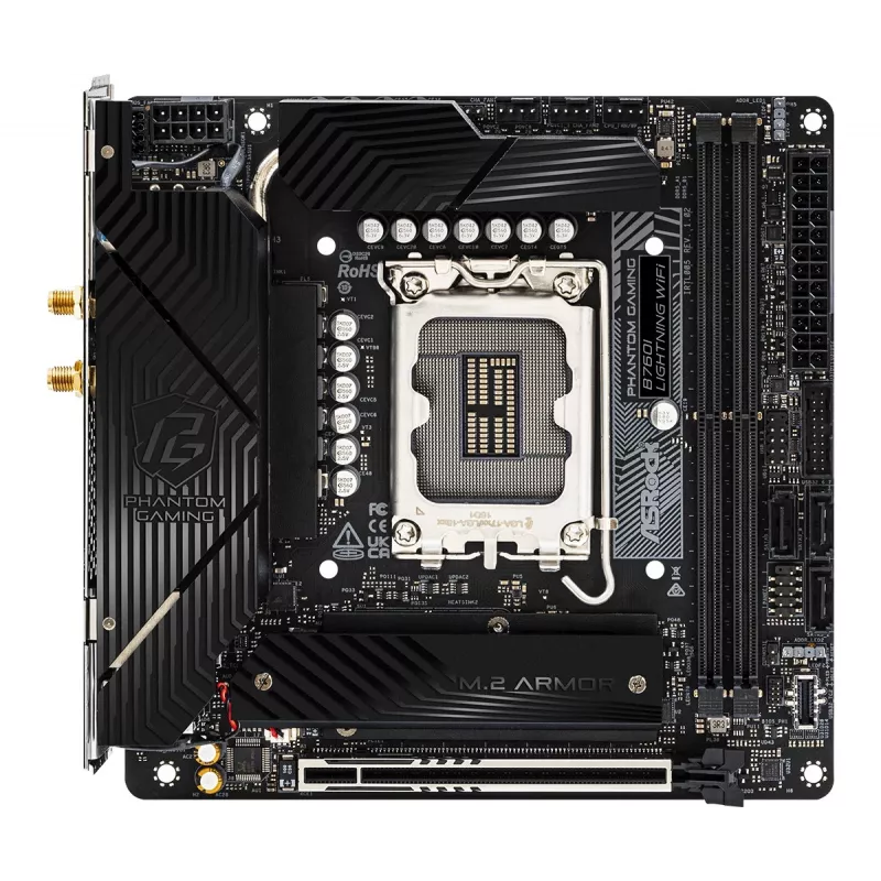 ASRock B760I Lightning WiFi DDR5 Mini-ITX LGA1700 Motherboard