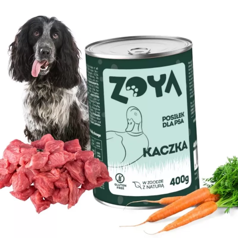 ZOYA Ente - Nassfutter für Hunde - 400g