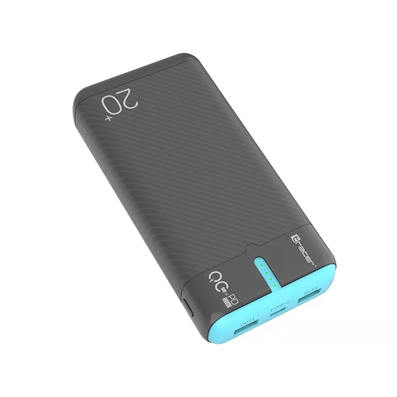 Tracer EnerGen 20000 mAh Schwarz, Blau