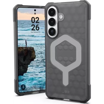 UAG Urban Armor Gear Essential Armor Case mit Magnetmodul | Samsung Galaxy S26+ | ash (grau transparent) | 214533113131 (214533113131)