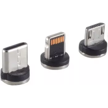 Magnet-Steckverbinder-Set ShiverPeaks 14-19003 3-in-1 — Ersatz-Magnetsteckverbinder-Set