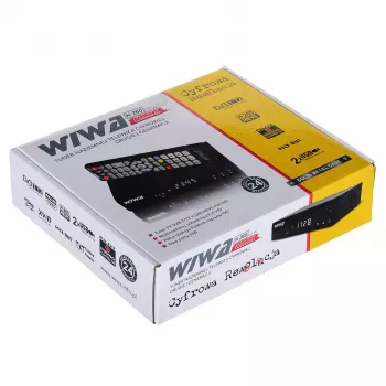 TV-Tuner WIWA H.265 LITE — DVB-T-/DVB-T2-Tuner mit H.265-Unterstützung, Full HD, HDMI, USB, SCART