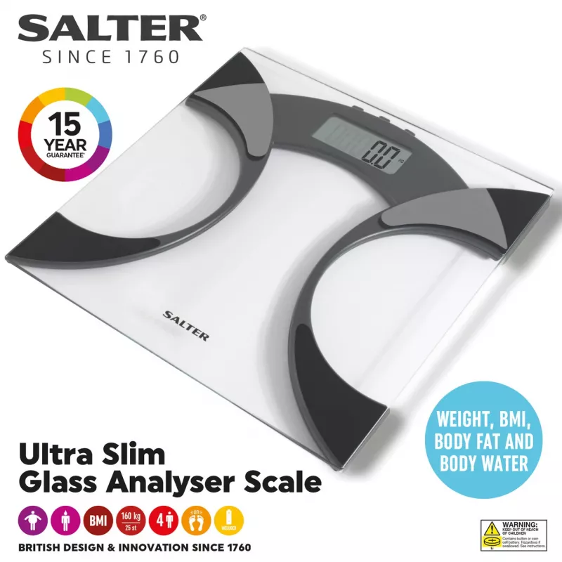 Salter 9141 BKCFEU16 Analysewaage Schwarz