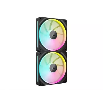 CORSAIR iCUE Link LX140 ARGB 140mm Gehäuselüfter – 2er-Pack, Schwarz