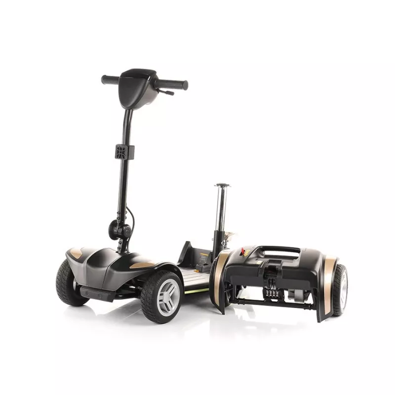 Mobilitäts-Falt-Elektroroller VITEA CARE MINI II — 270 W Motor, 12 Ah Batterie, Höchstgeschwindigkeit 6 km/h, Belastbarkeit 136 kg, herausnehmbare Batterie