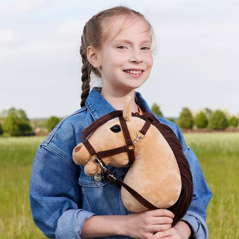 Steckenpferd HOPPIHORSE Hobby Horse A4 beige