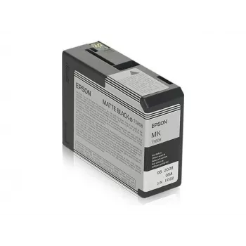 Tintenpatrone Epson C13T5808 Mattschwarz — Original Epson Patrone, mattschwarz