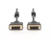 ASSMANN Monitorkabel DVI St/St 3m Dual Link 2Ferrit Kerne Anschlusskabel K8 bulk 24+1 (AK-320101-030-S)
