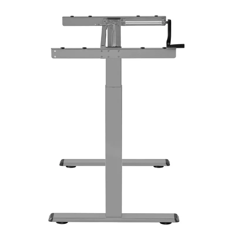 Manuell höhenverstellbarer Schreibtisch MACLEAN MC-790NG — max. Belastung 60 kg, max. Höhe 120 cm