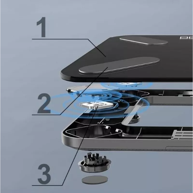 Intelligente Personenwaage Extralink Home, Bluetooth