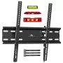TV-Wandhalterung MACLEAN MC-748A VESA 100x100–400x400 mm neigbar Schwarz Belastbar bis 45 kg