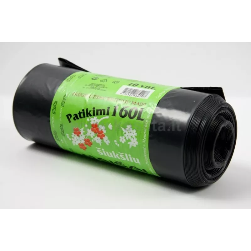 Müllbeutel Plasta Prof., 160l/10 Stk., 40mikr., LDPE