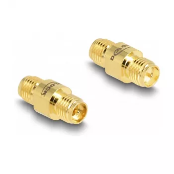DeLOCK Adapter RP-SMA-Buchse auf RP-SMA-Buchse C6801 Steckertyp RP-SMA