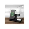 Fixed | MagPowerstation 3-in-1 kabellose Ladestation mit MagSafe-Halterung | FIXMPOS-BK | Schwarz