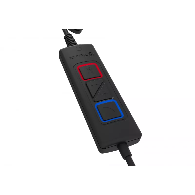 Tellur Voice 320 Kabelgebundenes Headset Binaural Schwarz