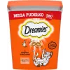 Dreamies Leckerlis gemischte Geschmacksrichtungen mit Huhn und Käse 350 g — knusprig-fleischiger Snack für ausgewachsene Katzen, Protein 22 %, Fett 22 %