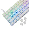 Kabelgebundene mechanische Tastatur White Shark Shinobi-2 (GK-004221) — blaue Schalter, Weiß, US-Layout