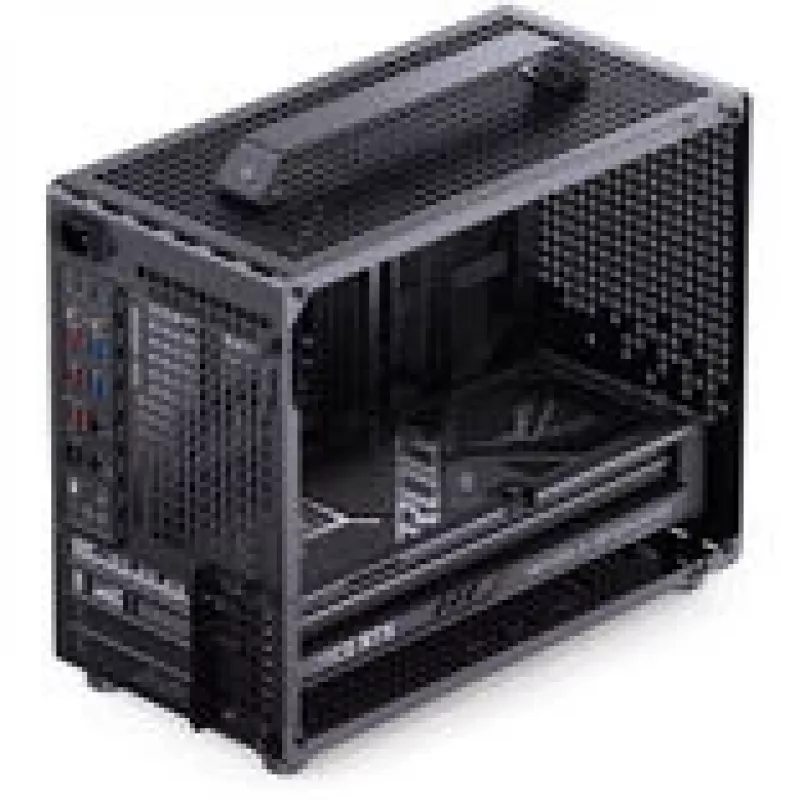 Computergehäuse Jonsplus Z20 Mesh Mini Tower Micro-ATX Schwarz