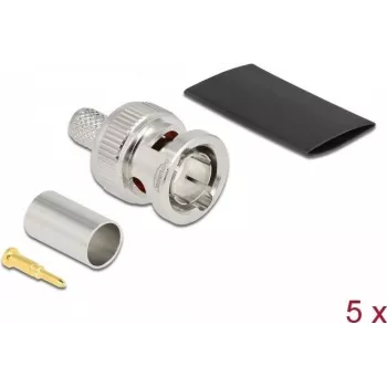 BNC-Stecker zum Crimpen für RG59 DeLOCK 90025