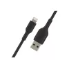 BELKIN PVC USB-KABEL USB-A - LIGHTNING, 1M, SCHWARZ