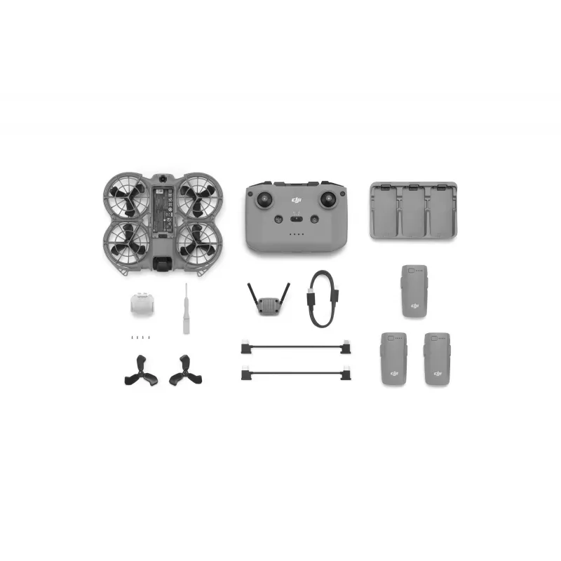 Drohne DJI Neo 2 Fly More Combo (nur Drohne) — DJI Neo 2 Quadrocopter, Fly More Combo-Paket (nur Drohneneinheit)