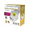 Elektronische Küchenwaage ESPERANZA EKS007 — 5 kg Kapazität, 1 g Genauigkeit, weiß