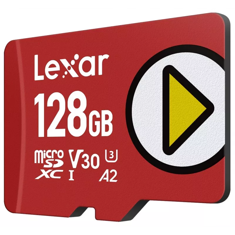 Lexar PLAY LMSPLAY128G-BNSNG 128 GB microSDXC-Speicherkarte, UHS-I, Class 10