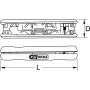 Koaxial-Abisolierer ks tools 115.1002 für Koaxialkabel Ø 4,8–7,5 mm