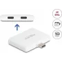 DELOCK USB Type-C Adapter — USB-C Daten 10 Gbit/s, Video 4K@60Hz, PD 92W (Modell 61088)