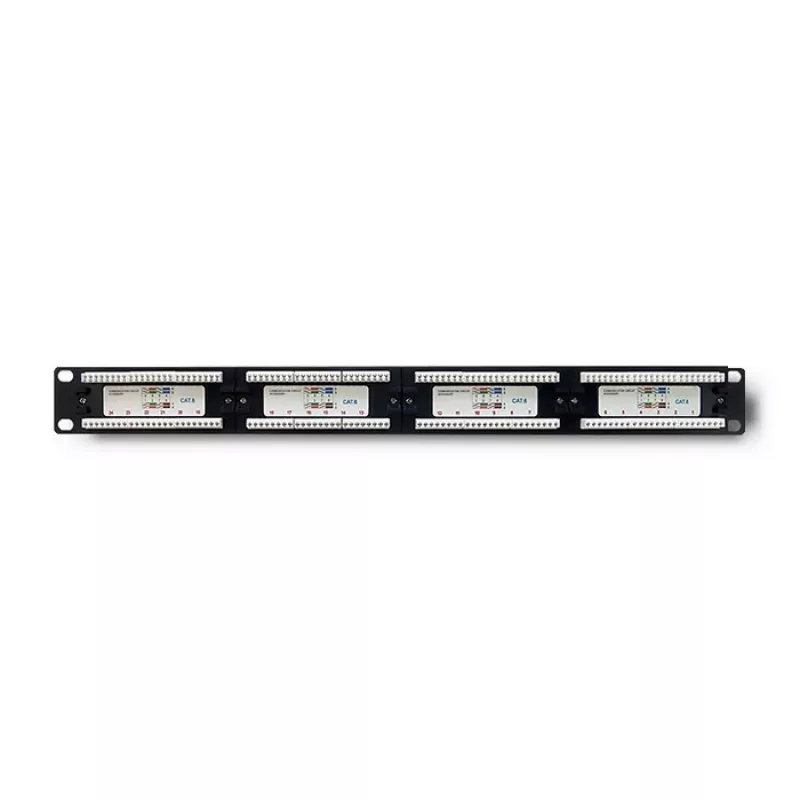 Patchpanel RACK 24 Ports, Cat.6 UTP