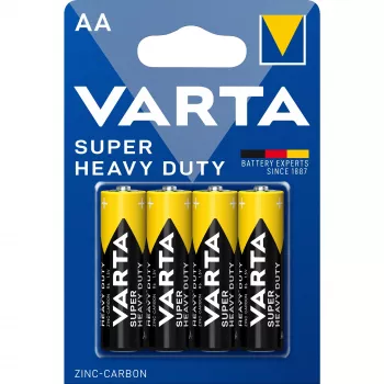 Einwegbatterie Varta SUPERLIFE AA Zink-Kohle 16,7 g 50,5 mm