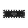 SSD-Gehäuse DeLOCK Externes USB-Typ-C-Combo-Gehäuse für M.2 NVMe PCIe oder SATA SSD