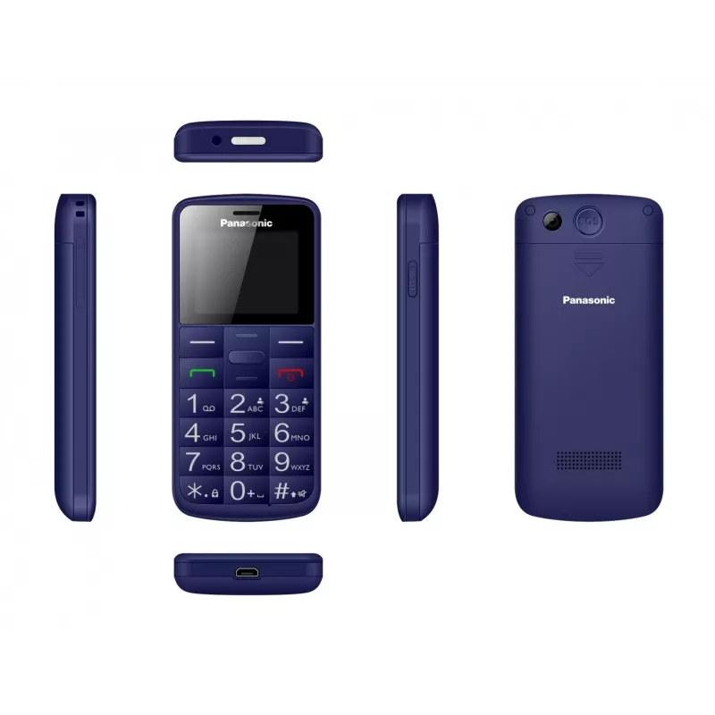 Senioren-Mobiltelefon KX-TU110 blau
