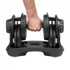 Verstellbare Gusseisenhantel Rebel RBA-2303 — bis zu 24 kg, schwarz, einteilig
