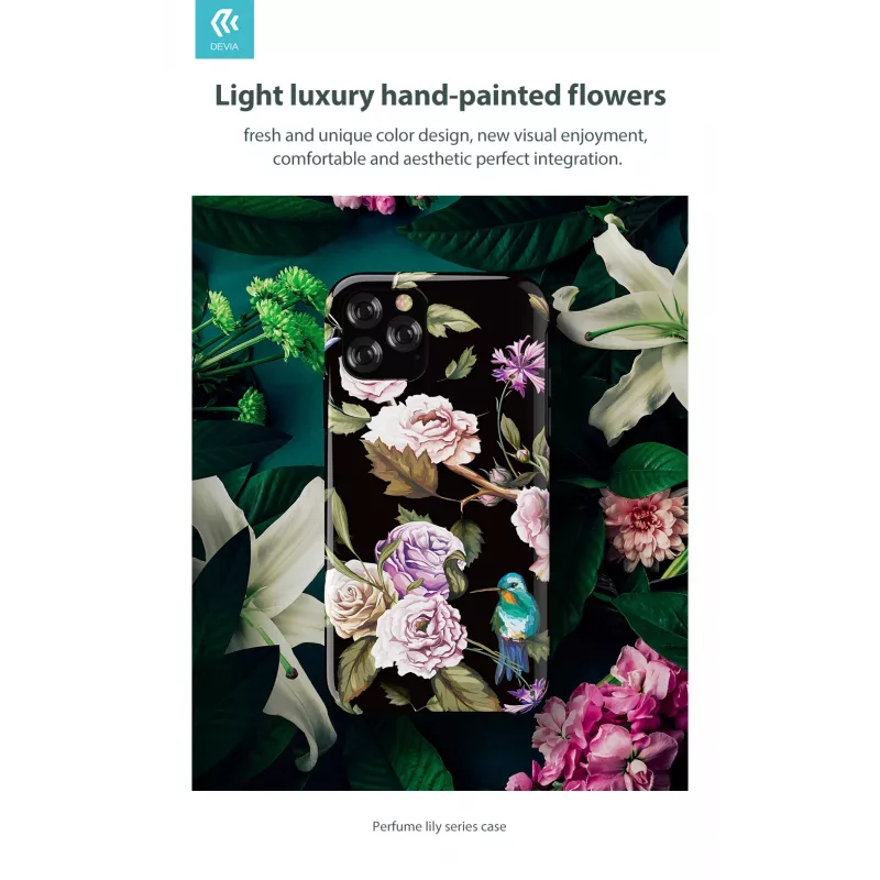 Cover Devia Perfume lily iPhone 11 Pro Max