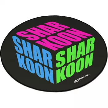 Stuhlmatte Sharkoon SKILLER SFM11 Cube Blau Grün Pink Polyester 1200x1200x5mm