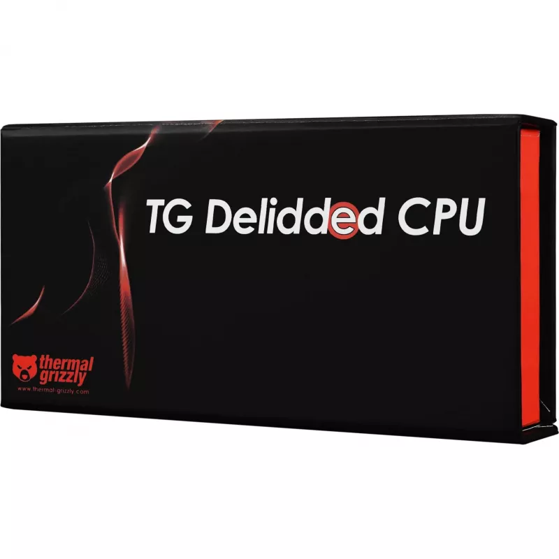 Thermal Grizzly entkernter CPU-Kit für AMD Ryzen 9 9950X3D (verpackt, entkernt, für Direct-Die-Kühler)