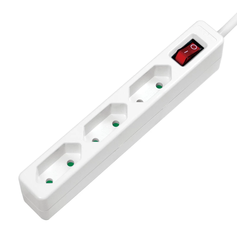 Power Extension LogiLink LPS230 1,5 m 3 AC-Ausgänge Innenbereich Weiß