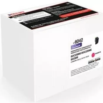 edding EDD-6042 magenta toner compatible with LEXMARK 80C2SM0