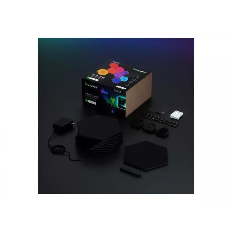 Smarte Wandleuchte Nanoleaf NL42-0102HX-9PK