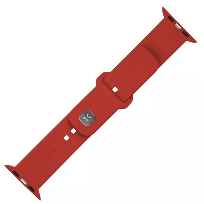 Silikon-Armband FIXED FIXSST2-1029-RD für Apple Watch Ultra 49mm, Rot, Fixed Sport-Design
