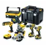 DEWALT. COMBO KIT 18V DCK551P3T (DCD796+DCF887+DCS39+DCS331+DCL050) 3x5,0Ah TSTAK