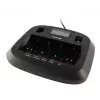 Batterieladegerät everActive NC-900U Universal DC — lädt AA, AAA, C, D, 9V, bis zu 6 Zellen, schwarz