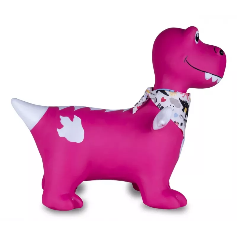 Hüpftier Jamara HoppyDoo Dino mit Flügeln pink mit Pumpe 466008
