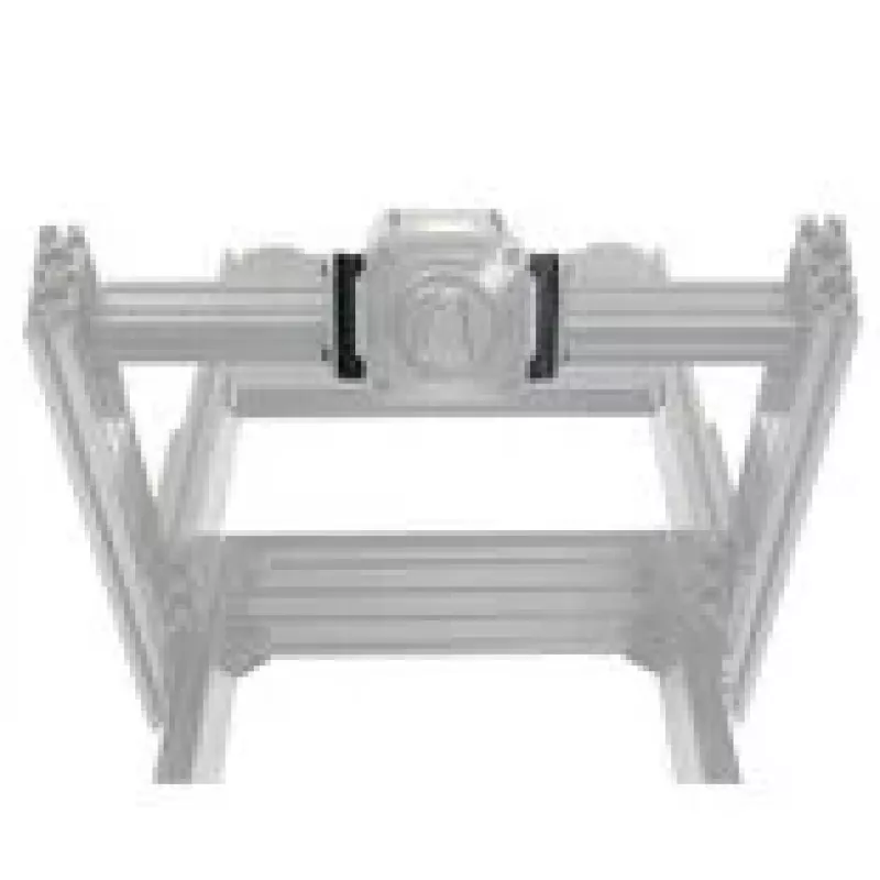 Asetek SimSports Front Mount für Podium Brackets - schwarz, 70 mm Lochkreis