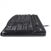 Logitech K120 Tastatur USB QWERTY Spanisch Schwarz (920-002499)