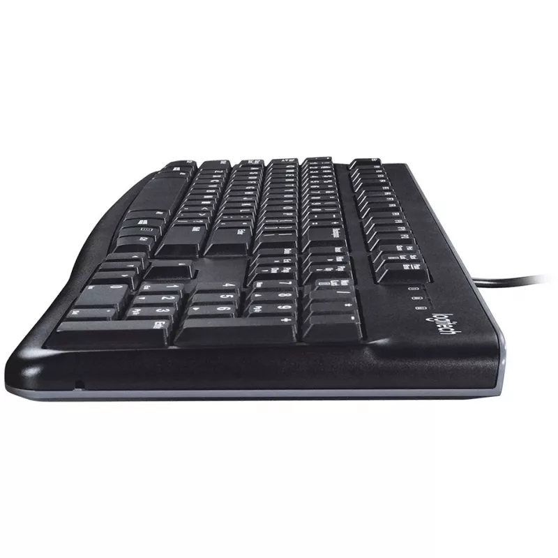 Logitech K120 Tastatur USB QWERTY Spanisch Schwarz (920-002499)